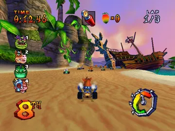 Crash Nitro Kart (USA) screen shot game playing